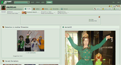 Desktop Screenshot of elecktrum.deviantart.com