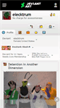 Mobile Screenshot of elecktrum.deviantart.com