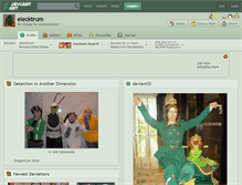 Tablet Screenshot of elecktrum.deviantart.com