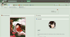 Desktop Screenshot of jadet.deviantart.com
