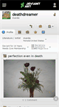 Mobile Screenshot of deathdreamer.deviantart.com