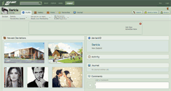 Desktop Screenshot of daricia.deviantart.com
