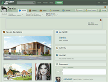 Tablet Screenshot of daricia.deviantart.com