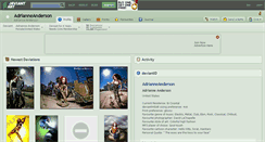 Desktop Screenshot of adrianneanderson.deviantart.com