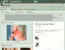 Tablet Screenshot of boomgt.deviantart.com
