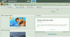 Desktop Screenshot of c3k1996.deviantart.com