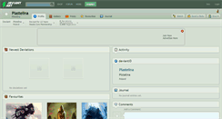Desktop Screenshot of plastelina.deviantart.com