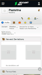 Mobile Screenshot of plastelina.deviantart.com