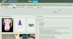 Desktop Screenshot of annabloem.deviantart.com