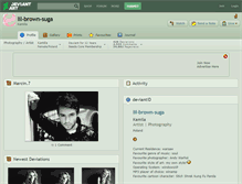 Tablet Screenshot of lil-brown-suga.deviantart.com