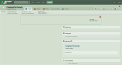 Desktop Screenshot of cosplayforcandy.deviantart.com