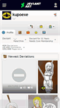 Mobile Screenshot of kupoexe.deviantart.com