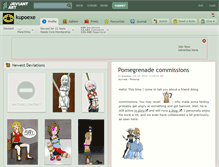 Tablet Screenshot of kupoexe.deviantart.com