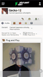 Mobile Screenshot of gecko-12.deviantart.com