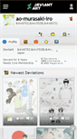 Mobile Screenshot of ao-murasaki-iro.deviantart.com