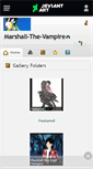 Mobile Screenshot of marshall-the-vampire.deviantart.com