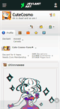 Mobile Screenshot of cutecosmo.deviantart.com