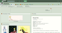 Desktop Screenshot of hokutochan.deviantart.com