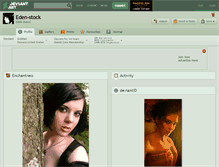 Tablet Screenshot of eden-stock.deviantart.com