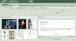 Desktop Screenshot of diliaren.deviantart.com