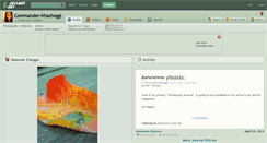 Desktop Screenshot of commander-khashoggi.deviantart.com
