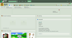 Desktop Screenshot of dlgrif.deviantart.com
