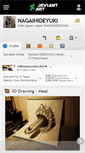 Mobile Screenshot of nagaihideyuki.deviantart.com