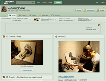 Tablet Screenshot of nagaihideyuki.deviantart.com
