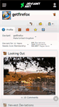 Mobile Screenshot of getfirefox.deviantart.com
