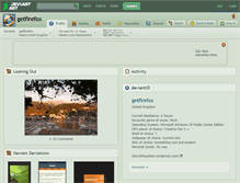 Tablet Screenshot of getfirefox.deviantart.com