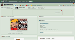 Desktop Screenshot of acsinaogopodlin.deviantart.com