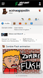 Mobile Screenshot of acsinaogopodlin.deviantart.com