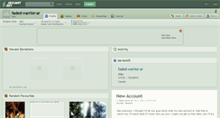 Desktop Screenshot of faded-warrior-ar.deviantart.com