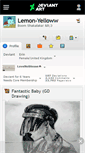 Mobile Screenshot of lemon-yelloww.deviantart.com