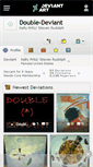 Mobile Screenshot of double-deviant.deviantart.com