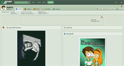 Desktop Screenshot of mykell.deviantart.com
