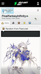 Mobile Screenshot of finalfantasyinfinity.deviantart.com