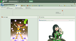 Desktop Screenshot of gemguardianzero.deviantart.com