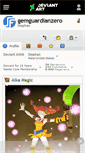 Mobile Screenshot of gemguardianzero.deviantart.com