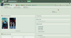 Desktop Screenshot of ladynadja.deviantart.com