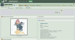 Desktop Screenshot of indiana-janara.deviantart.com
