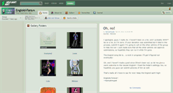 Desktop Screenshot of engloid-fans.deviantart.com