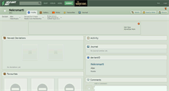 Desktop Screenshot of nekromarti.deviantart.com