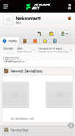 Mobile Screenshot of nekromarti.deviantart.com