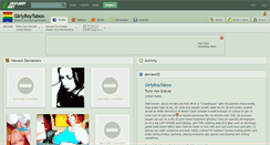 Desktop Screenshot of girlyboytaboo.deviantart.com