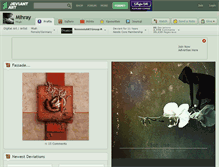 Tablet Screenshot of mihray.deviantart.com