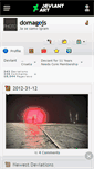 Mobile Screenshot of domagojs.deviantart.com