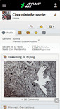 Mobile Screenshot of chocolatebrownie.deviantart.com