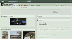 Desktop Screenshot of lambda-omega.deviantart.com