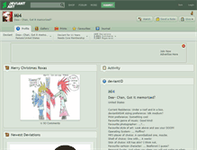 Tablet Screenshot of ml4.deviantart.com